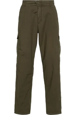 HERNO Broeken, Heren, Groen, L, Katoen, Cargo Katoenen Broek