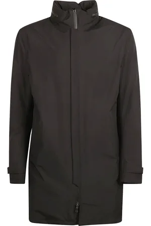 HERNO Mantels, Heren, Zwart, L, Corseasy Parka Jas
