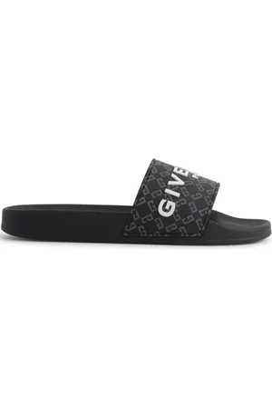 Givenchy Schoenen, Heren, Zwart, 42 EU, Klassieke Pool Slippers
