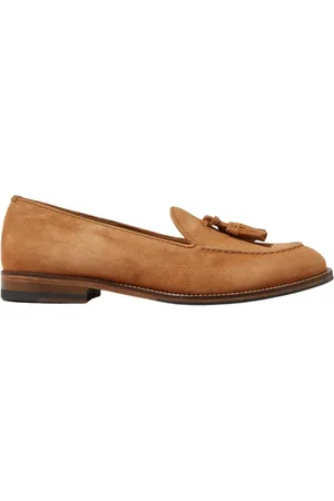Scarosso Schoenen, Dames, Bruin, 37 1/2 EU, Suède, Sienna Loafers