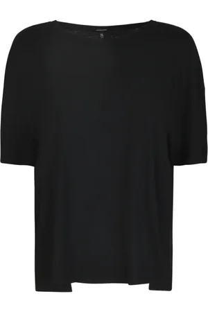 R13 Tops, Dames, Zwart, S, Mini T-Shirt