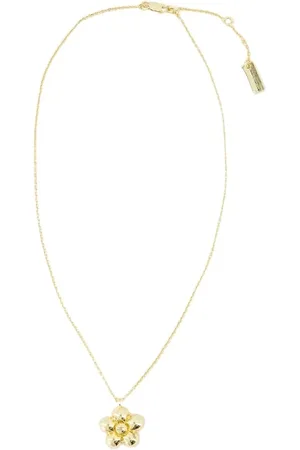 Marc Jacobs Accessoires, Dames, Geel, ONE Size, Daisy Balloon Ketting - Goud Messing