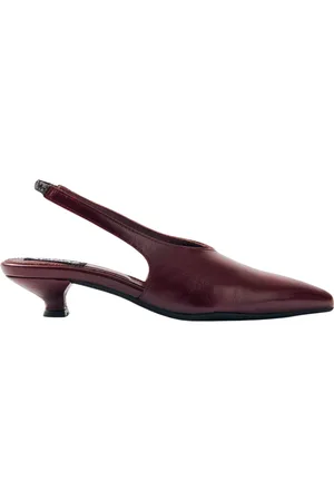ALOHAS Schoenen, Dames, Rood, 38 EU, Leer, Eros Pumps