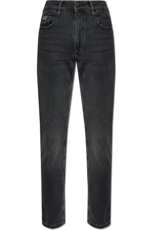 VERSACE Jeans, Heren, Zwart, W30, Denim, Jeans skinny fit
