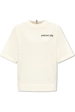 Moncler Tops, Dames, , M, Katoen, Crewneck T-Shirt
