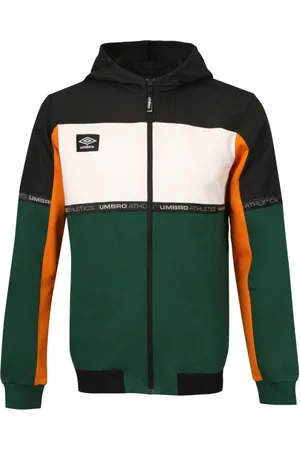 Umbro Sweatshirts & Hoodies, Heren, Groen, S, Katoen, Sportswear Jas