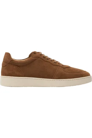 Scarosso Schoenen, Heren, Bruin, 40 1/2 EU, Suède, Agostino Sneakers