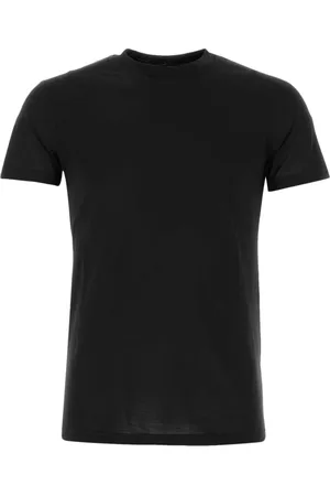 PT Torino Tops, Heren, Zwart, L, Ronde hals T-shirt in zwart