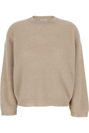 Brunello Cucinelli Truien, Dames, Grijs, 2Xs, Grijze Sweaters voor Mannen