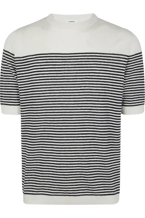 LARDINI Truien, Heren, Zwart, M, Casual Heren T-shirt