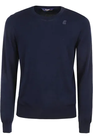 K-Way Truien, Heren, Blauw, L, Round-neck Truien