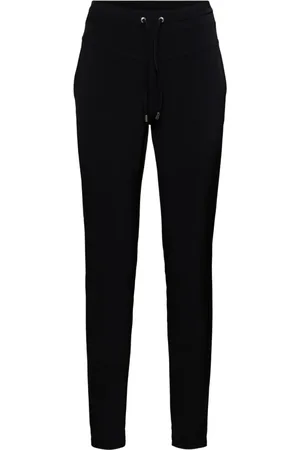 &Co Woman Broeken, Dames, Zwart, XS, Penny Heavy Travel Broek
