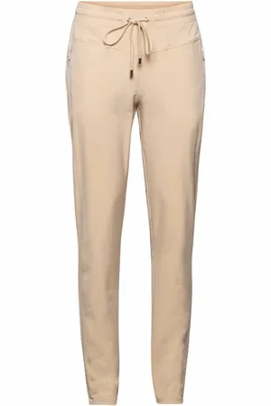 &Co Woman Broeken, Dames, , S, Pippa Travel ZL-Light Sand Trainingsbroeken