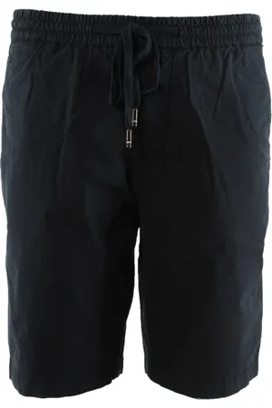 Tommy Hilfiger Korte broeken, Heren, Blauw, W31, Katoen, Blauwe Relaxte Shorts