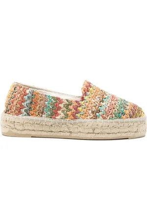 MANEBI Schoenen, Dames, Veelkleurig, 39 EU, Multikleur Platte Schoenen