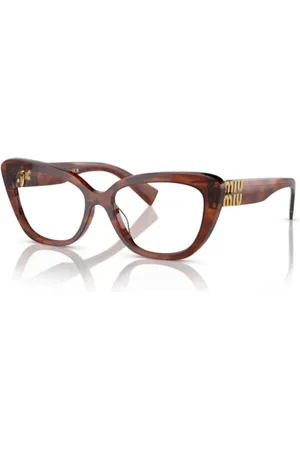 Miu Miu Accessoires, unisex, Bruin, ONE Size, Stijlvolle Vista Zonnebril