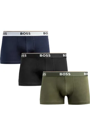 HUGO BOSS Ondergoed, Heren, Veelkleurig, S, Katoen, Heren Boxershorts 3-Pack Katoen Set