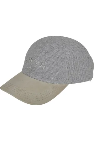 ELEVENTY Accessoires, unisex, Grijs, ONE Size, Katoen, Sportieve Baseballpet van katoen en suède