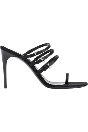 Saint Laurent Schoenen, Dames, Zwart, 36 EU, Leer, Jerry 95 Sandaal