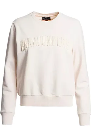 Parajumpers Sweatshirts & Hoodies, Dames, , S, Ecru Kerenza Trui voor Vrouwen