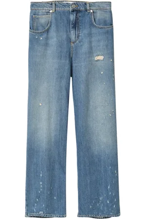 GAËLLE Jeans, Dames, Blauw, W29, Blauwe Straight Jeans voor Moderne Vrouwen