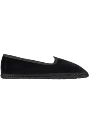 Flabelus Schoenen, Dames, Zwart, 37 EU, Katoen, Fluweel Zwarte Schoen