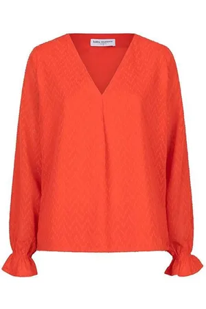 lofty manner Blouses & Shirts, Dames, Roze, L, Koraalblouse Jip voor vrouwen