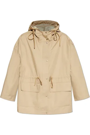 Moncler Mantels, Dames, , M, Katoen, Gaillon Parka met Capuchon