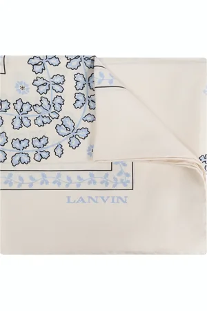 Lanvin Accessoires, Dames, , ONE Size, Zijden sjaal met print