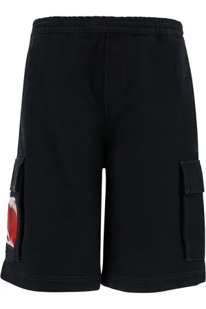 44 Label Group Korte broeken, Heren, Zwart, M, Katoen, Cargo Short
