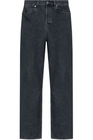 Gucci Jeans, Dames, Zwart, W28, Denim, Zwarte Jeans met Klassieke Stijl
