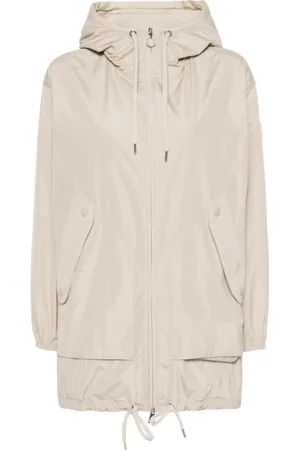 Moncler Mantels, Dames, , S, Polyester, Parka Jas