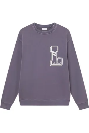 Les Deux Sweatshirts & Hoodies, Heren, Paars, M, Katoen, Vrijheid Sweatshirt