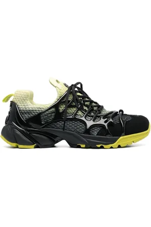 44 Label Group Schoenen, Heren, Zwart, 40 EU, Nylon, Low Tech Nylon Sneakers
