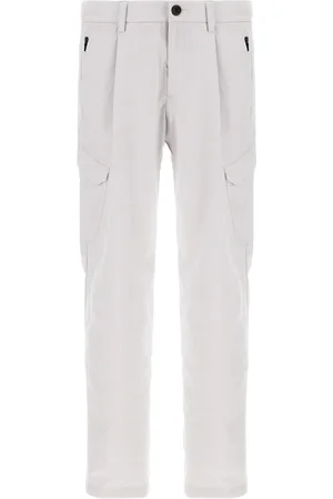 HERNO Broeken, Heren, Grijs, S, Polyester, Grijze Cargo Broek Stijlvolle Buitenshuis Avonturen