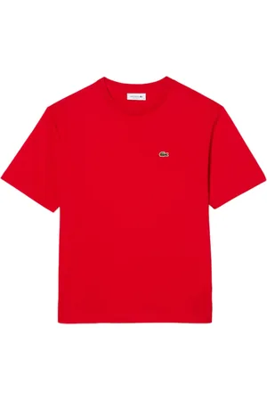 Lacoste Tops, Dames, Rood, 2Xs, Rode T-shirts en Polos