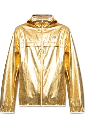 Moncler Jassen, Heren, Geel, S, Katoen, Roques Jacket