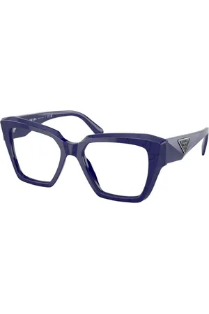 Prada Accessoires, unisex, Blauw, ONE Size, Stijlvolle Zwarte Leren Schoudertas