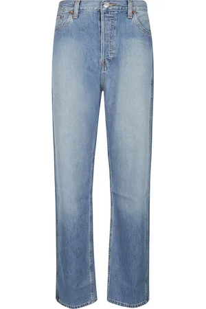 RE/DONE Jeans, Dames, Blauw, W28, Vintage High Rise Loose Jeans