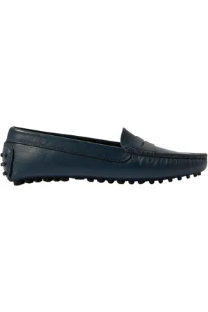 Scarosso Schoenen, Dames, Blauw, 40 EU, Leer, Ashley Loafers