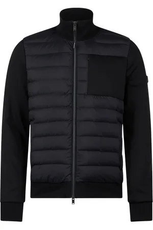 Moose Knuckles Jassen, Heren, Zwart, 2Xl, Heren Hybride Donsjas in Zwart