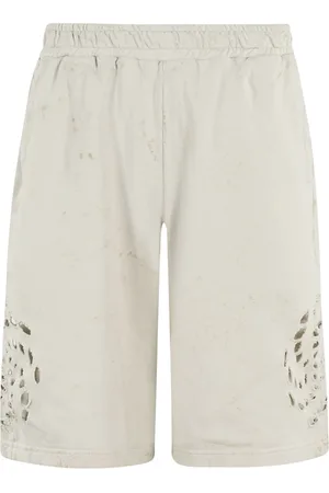 44 Label Group Korte broeken, Heren, Wit, S, Katoen, Short Trip Style Shorts