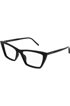 Saint Laurent Accessoires, unisex, Zwart, ONE Size, Dunne Optische Stijl Zonnebril