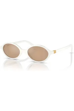 Miu Miu Accessoires, unisex, Wit, ONE Size, Elegante zonnebril om je stijl te verbeteren