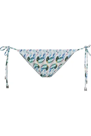 Tory Burch Badkleding, Dames, Veelkleurig, L, Nylon, Verstelbare Bikini Hipster Badpak Bodem