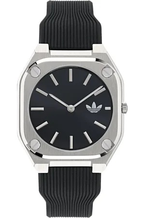 adidas Accessoires, unisex, Zwart, ONE Size, City Tech Dunne Horloge