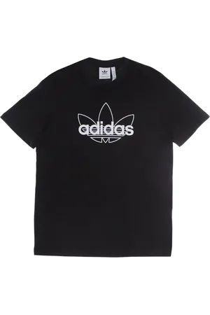 adidas Tops, Heren, Zwart, L, Katoen, Sport Graphic T-shirt