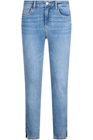 Liu Jo Jeans, Dames, Blauw, W31, Blauwe Skinny Leg Jeans met Logo