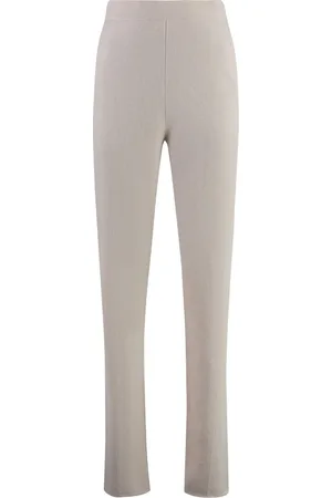 Malo Broeken, Dames, , M, Luxe Cashmere Broek met Zakken