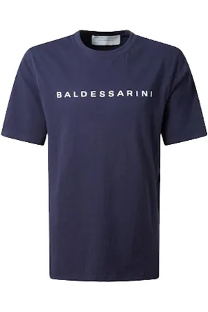 Baldessarini Tops, Heren, Blauw, L, Tarek T-shirt in trendy stijl